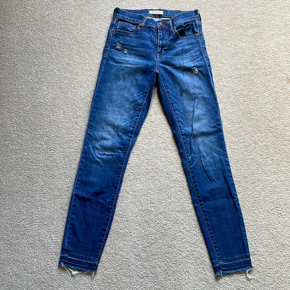 Madewell 9" High Riser Skinny Skinny Jeans